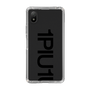 Slim Protection Case for SONY Xperia Ace III［ 1PIU1UGUALE3 - Logo Bold - Black ］