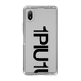 Slim Protection Case for SONY Xperia Ace III［ 1PIU1UGUALE3 - Logo Bold - Black ］