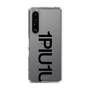 Slim Protection Case for SONY Xperia 1 III［ 1PIU1UGUALE3 - Logo Bold - Black ］