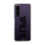 Slim Protection Case for SONY Xperia 1 III［ 1PIU1UGUALE3 - Logo Bold - Black ］