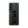 Slim Protection Case for SONY Xperia 1 V［ 1PIU1UGUALE3 - Logo Bold - Black ］