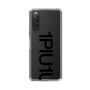 Slim Protection Case for SONY Xperia 10 V［ 1PIU1UGUALE3 - Logo Bold - Black ］