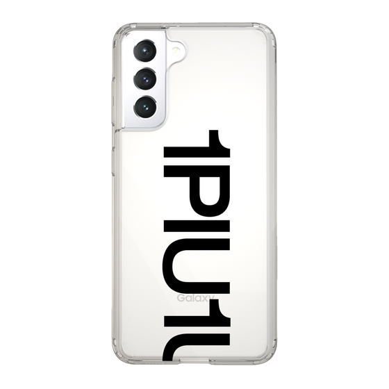 Slim Protection Case for Samsung Galaxy S21 5G［ 1PIU1UGUALE3 - Logo Bold - Black ］