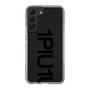 Slim Protection Case for Samsung Galaxy S22［ 1PIU1UGUALE3 - Logo Bold - Black ］