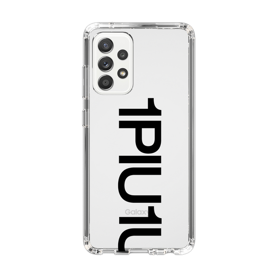 Slim Protection Case for Samsung Galaxy A52 5G［ 1PIU1UGUALE3 - Logo Bold - Black ］