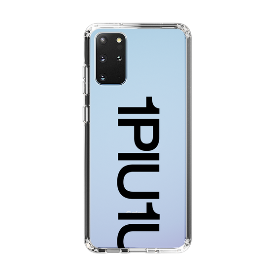 Slim Protection Case for Samsung Galaxy S20+［ 1PIU1UGUALE3 - Logo Bold - Black ］