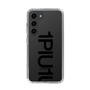 Slim Protection Case for Samsung Galaxy S23［ 1PIU1UGUALE3 - Logo Bold - Black ］