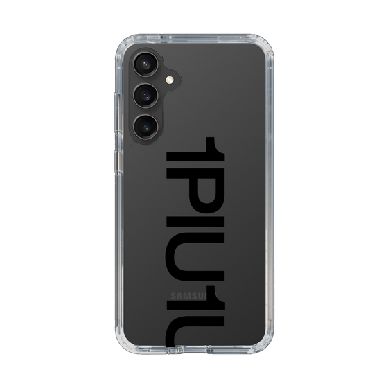 Slim Protection Case for Samsung Galaxy S23 FE［ 1PIU1UGUALE3 - Logo Bold - Black ］