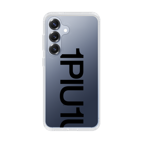 Slim Protection Case for Samsung Galaxy S25［ 1PIU1UGUALE3 - Logo Bold - Black ］