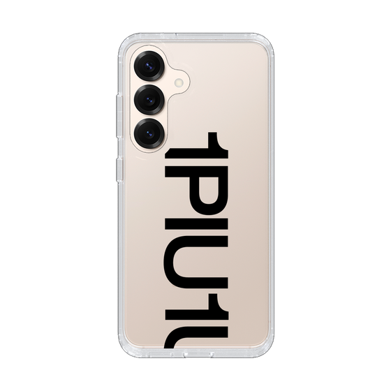 Slim Protection Case for Samsung Galaxy S25［ 1PIU1UGUALE3 - Logo Bold - Black ］