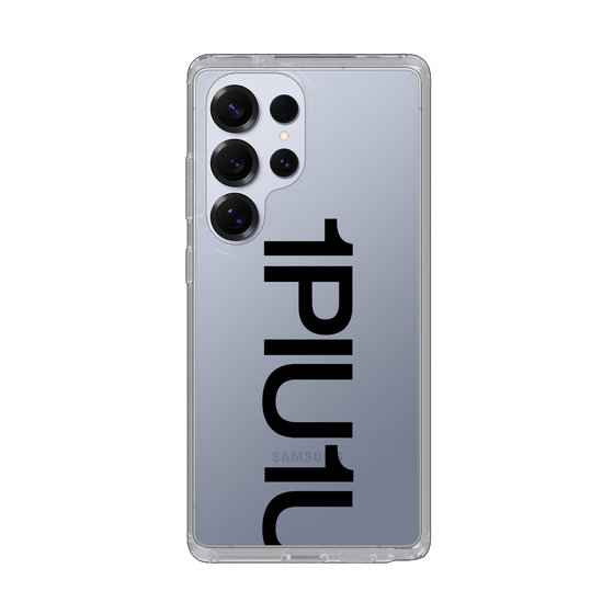 Slim Protection Case for Samsung Galaxy S25 Ultra［ 1PIU1UGUALE3 - Logo Bold - Black ］