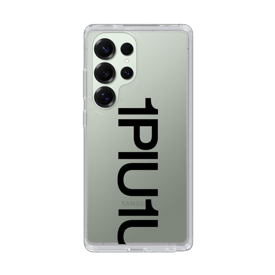 Slim Protection Case for Samsung Galaxy S25 Ultra［ 1PIU1UGUALE3 - Logo Bold - Black ］