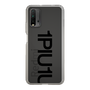 Slim Protection Case for Xiaomi Redmi 9T［ 1PIU1UGUALE3 - Logo Bold - Black ］