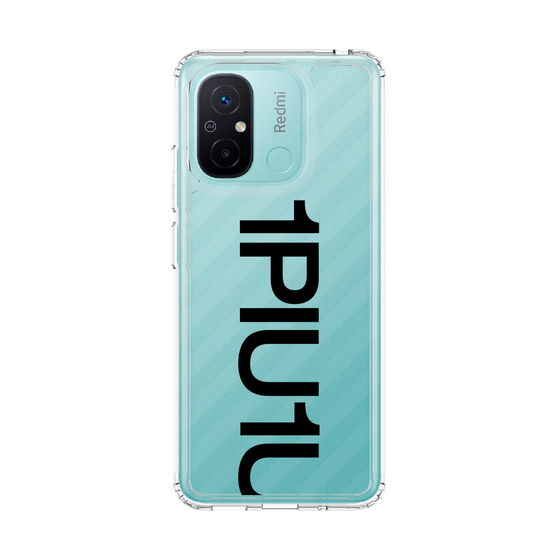 Slim Protection Case［ 1PIU1UGUALE3 - Logo Bold - Black ］