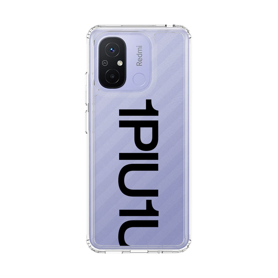 Slim Protection Case［ 1PIU1UGUALE3 - Logo Bold - Black ］