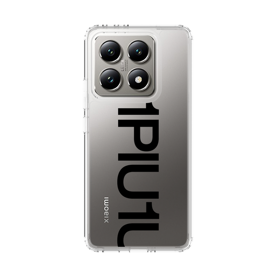 Slim Protection Case［ 1PIU1UGUALE3 - Logo Bold - Black ］