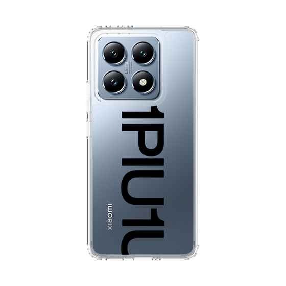 Slim Protection Case［ 1PIU1UGUALE3 - Logo Bold - Black ］