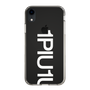 Slim Protection Case for Apple iPhone XR［ 1PIU1UGUALE3 - Logo Bold -White ］