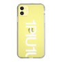 Slim Protection Case for Apple iPhone 11［ 1PIU1UGUALE3 - Logo Bold -White ］