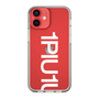 Slim Protection Case for Apple iPhone 12 mini［ 1PIU1UGUALE3 - Logo Bold -White ］