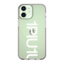 Slim Protection Case for Apple iPhone 12 mini［ 1PIU1UGUALE3 - Logo Bold -White ］