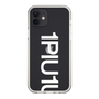 Slim Protection Case for Apple iPhone 12［ 1PIU1UGUALE3 - Logo Bold -White ］