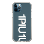 Slim Protection Case for Apple iPhone 12 Pro［ 1PIU1UGUALE3 - Logo Bold -White ］