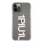 Slim Protection Case for Apple iPhone 12 Pro Max［ 1PIU1UGUALE3 - Logo Bold -White ］