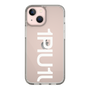 Slim Protection Case for Apple iPhone 13 mini［ 1PIU1UGUALE3 - Logo Bold -White ］