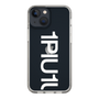 Slim Protection Case for Apple iPhone 13 mini［ 1PIU1UGUALE3 - Logo Bold -White ］