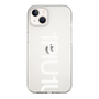 Slim Protection Case for Apple iPhone 13［ 1PIU1UGUALE3 - Logo Bold -White ］
