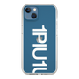 Slim Protection Case for Apple iPhone 13［ 1PIU1UGUALE3 - Logo Bold -White ］