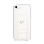 Slim Protection Case for Apple iPhone SE 3rd Generation［ 1PIU1UGUALE3 - Logo Bold -White ］