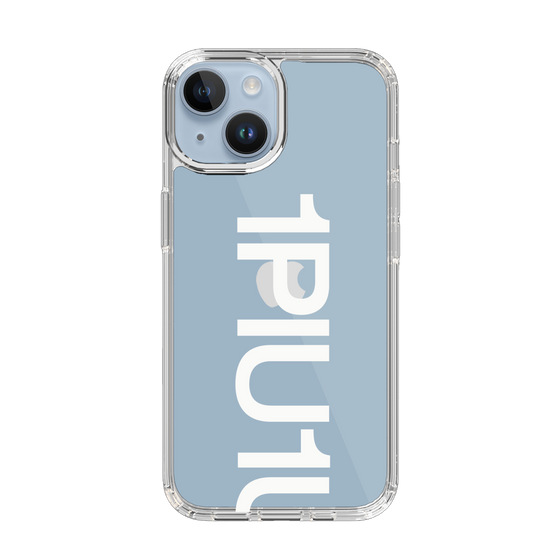 Slim Protection Case for Apple iPhone 14［ 1PIU1UGUALE3 - Logo Bold -White ］