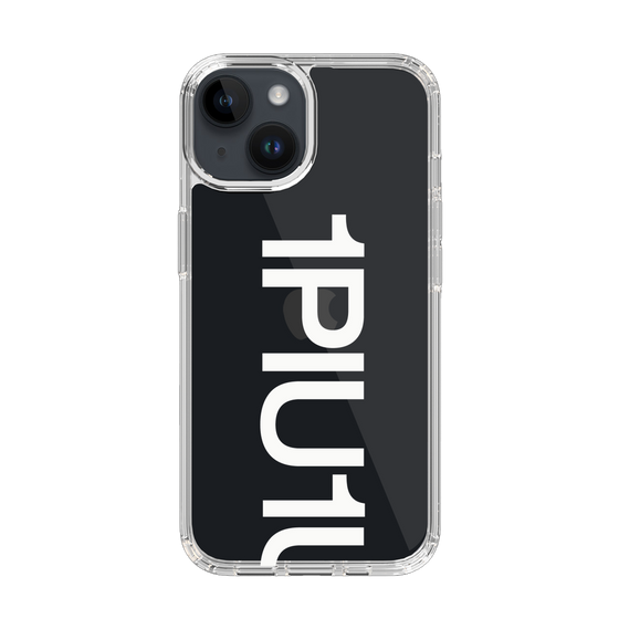 Slim Protection Case for Apple iPhone 14［ 1PIU1UGUALE3 - Logo Bold -White ］