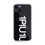 Slim Protection Case for Apple iPhone 14 Plus［ 1PIU1UGUALE3 - Logo Bold -White ］