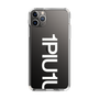 Slim Protection Case for Apple iPhone 11 Pro Max［ 1PIU1UGUALE3 - Logo Bold -White ］