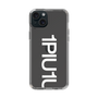 Slim Protection Case for Apple iPhone 15 Plus［ 1PIU1UGUALE3 - Logo Bold -White ］