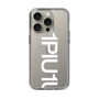 Slim Protection Case for Apple iPhone 15 Pro［ 1PIU1UGUALE3 - Logo Bold -White ］