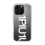 Slim Protection Case for Apple iPhone 16 Pro［ 1PIU1UGUALE3 - Logo Bold -White ］