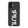 Slim Protection Case for Apple iPhone 16 Plus［ 1PIU1UGUALE3 - Logo Bold -White ］