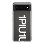 Slim Protection Case for Google Pixel 6［ 1PIU1UGUALE3 - Logo Bold -White ］