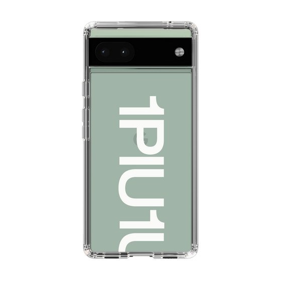 Slim Protection Case for Google Pixel 6a［ 1PIU1UGUALE3 - Logo Bold -White ］