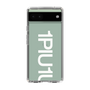 Slim Protection Case for Google Pixel 6a［ 1PIU1UGUALE3 - Logo Bold -White ］