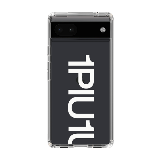 Slim Protection Case for Google Pixel 6a［ 1PIU1UGUALE3 - Logo Bold -White ］