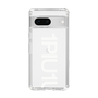 Slim Protection Case for Google Pixel 7［ 1PIU1UGUALE3 - Logo Bold -White ］
