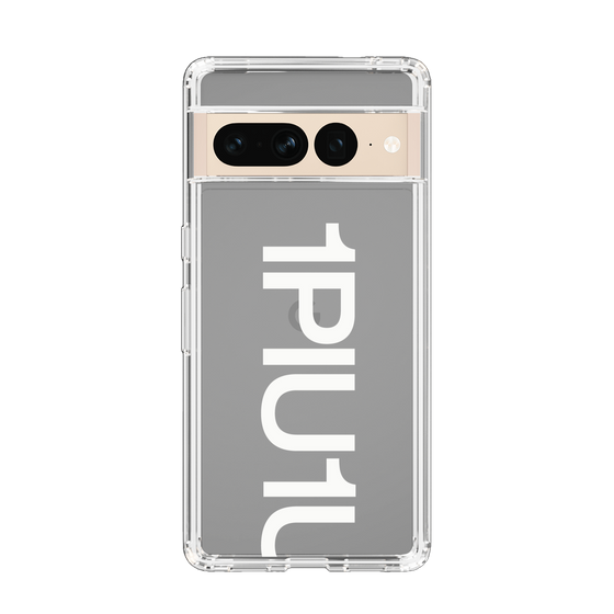 Slim Protection Case for Google Pixel 7 Pro［ 1PIU1UGUALE3 - Logo Bold -White ］