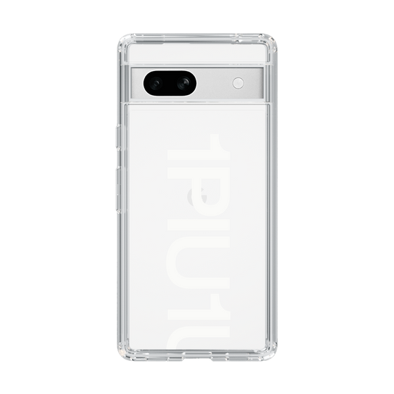 Slim Protection Case for Google Pixel 7a［ 1PIU1UGUALE3 - Logo Bold -White ］