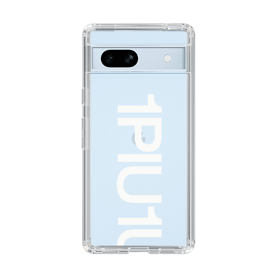 Slim Protection Case for Google Pixel 7a［ 1PIU1UGUALE3 - Logo Bold -White ］