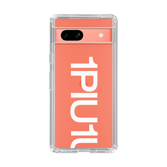 Slim Protection Case for Google Pixel 7a［ 1PIU1UGUALE3 - Logo Bold -White ］